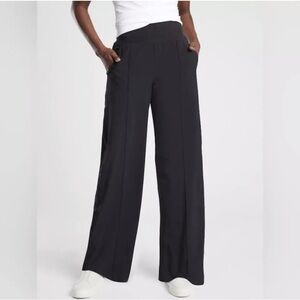 Athleta Black Wide Leg Pants